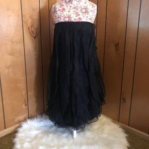 St. John Couture Strapless Black Cocktail Dress 2